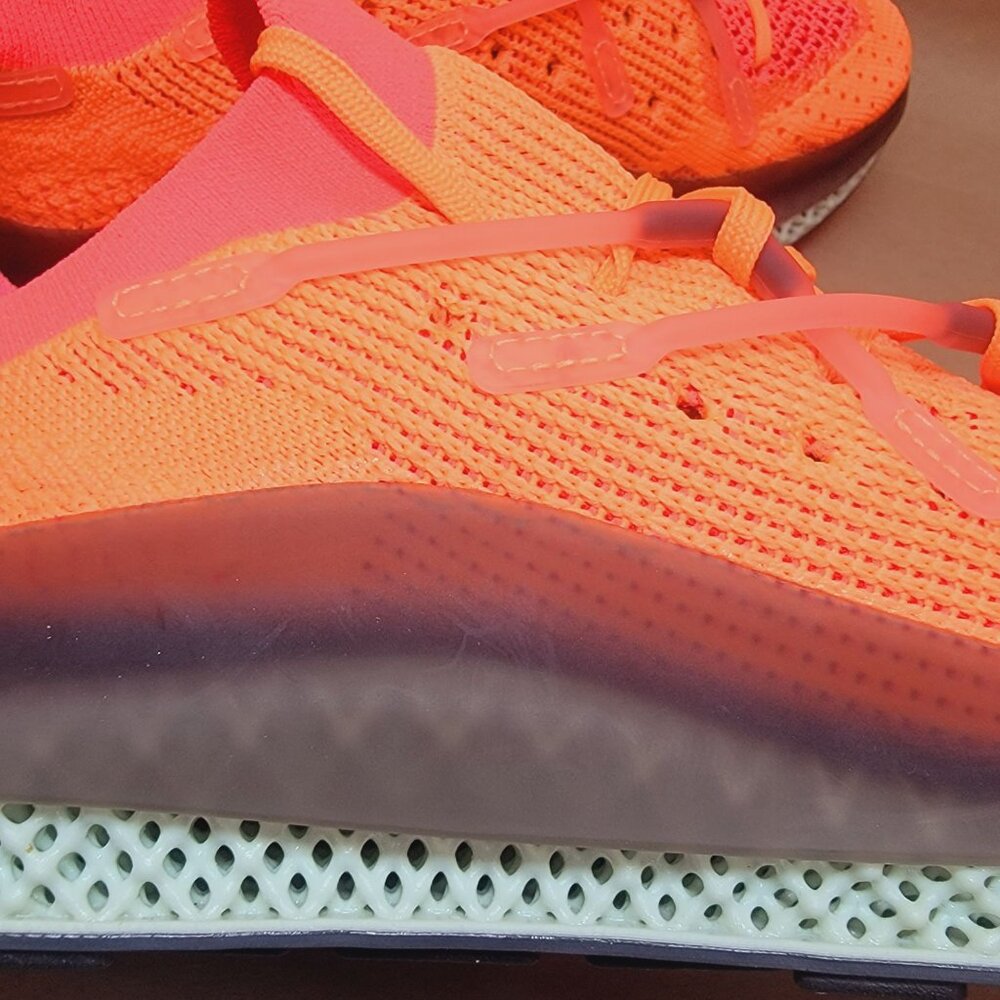 ✨Adidas 4D Fusio Size 10.5 Men's Shoes Sneaker Screaming Orange FY5929✨ - Picture 11 of 13